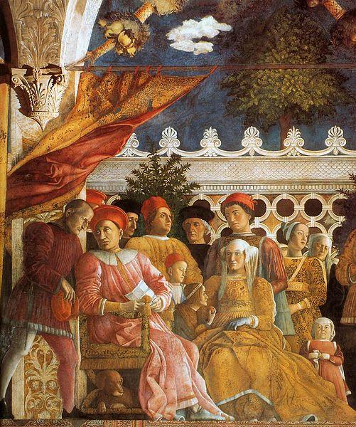 The Court of Gonzaga, Andrea Mantegna